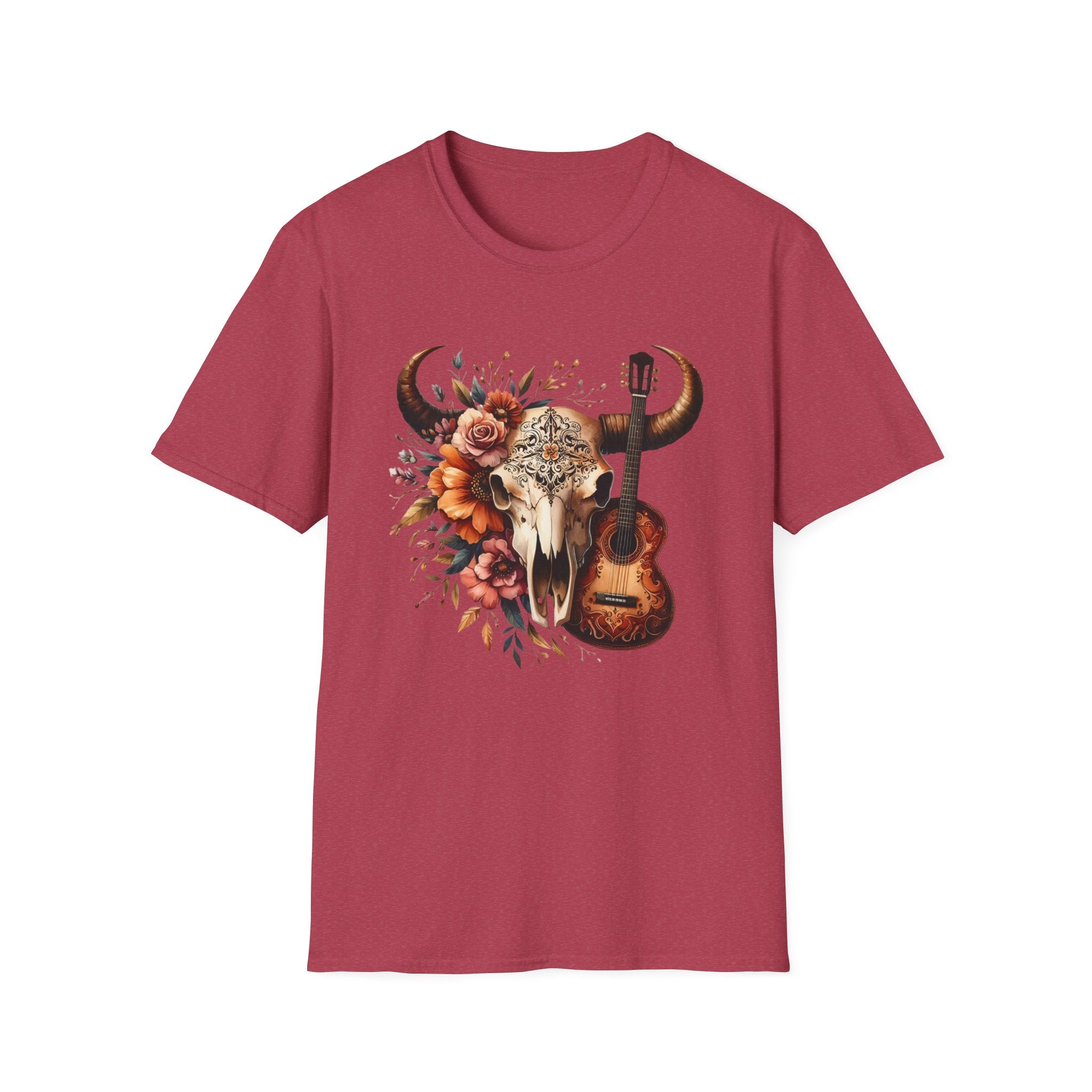 Western Skull Unisex Soft style T-Shirt