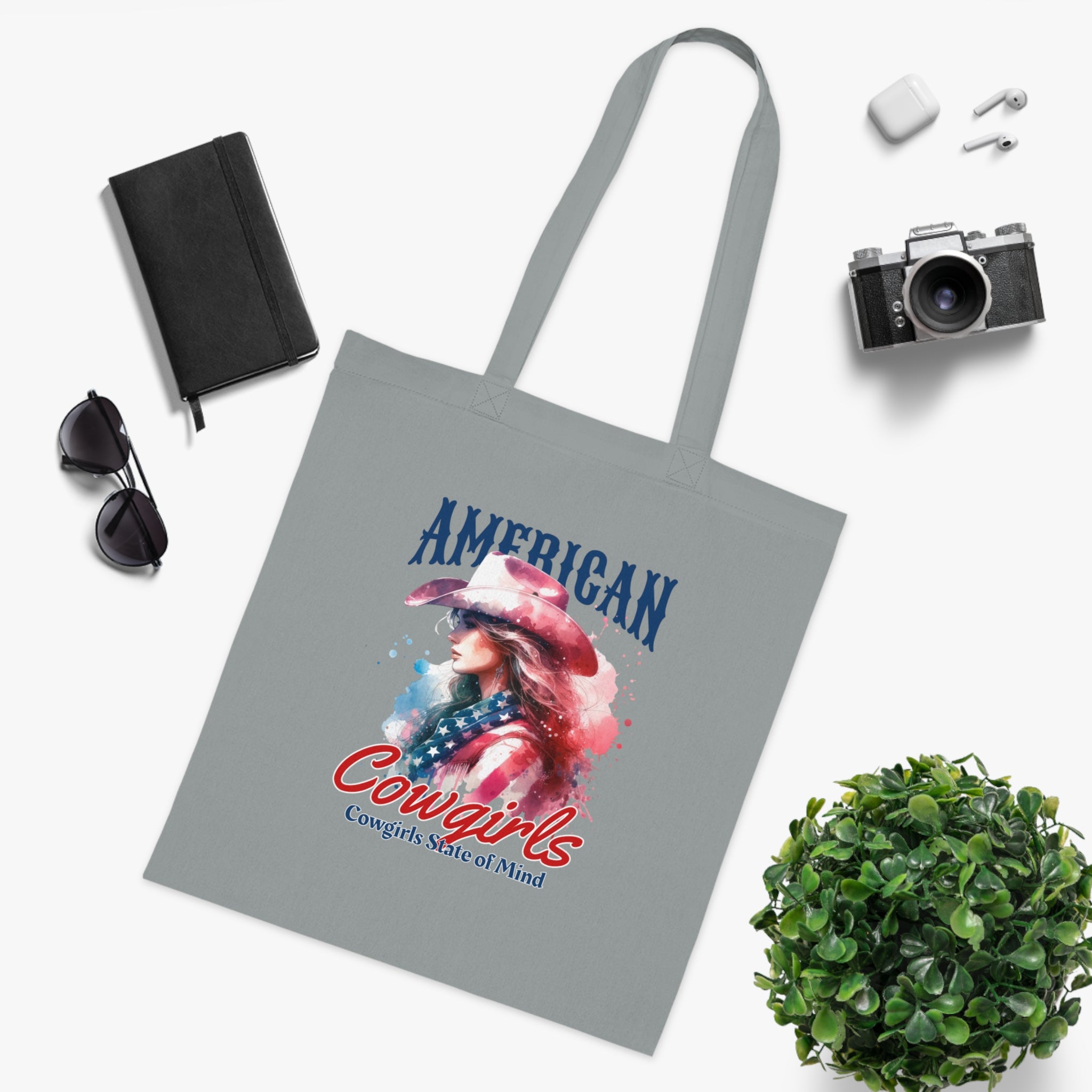 America Cowgirls Cotton Tote