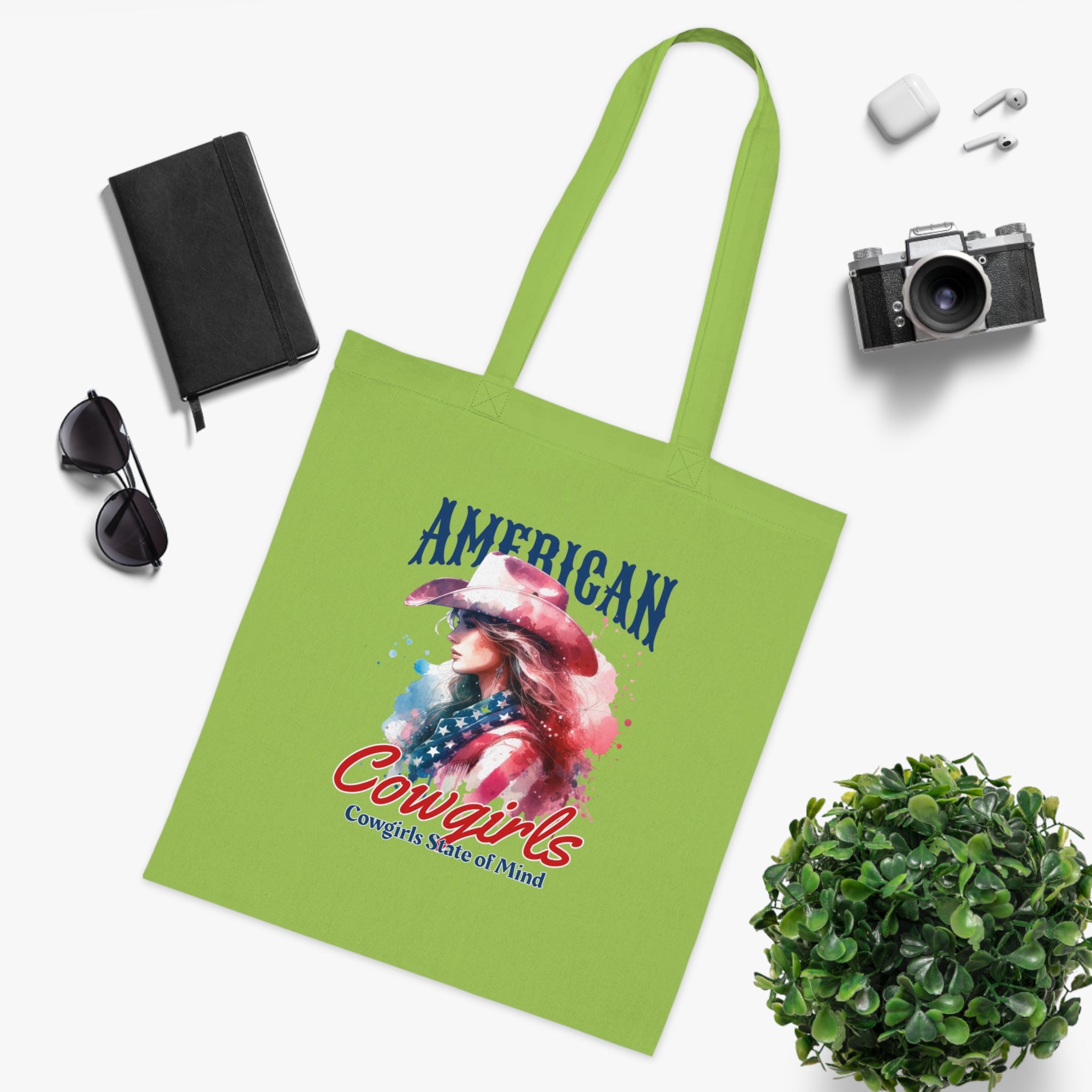 America Cowgirls Cotton Tote