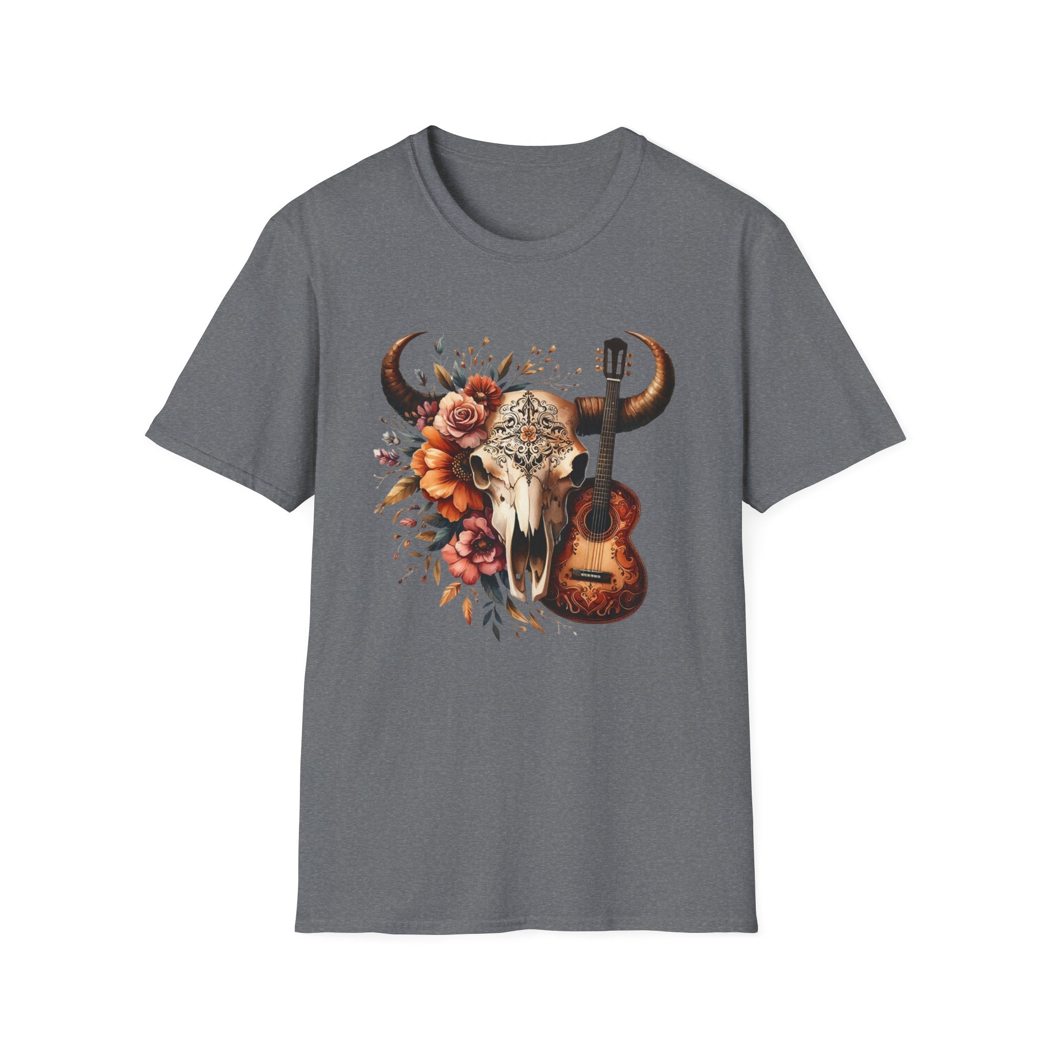 Western Skull Unisex Soft style T-Shirt