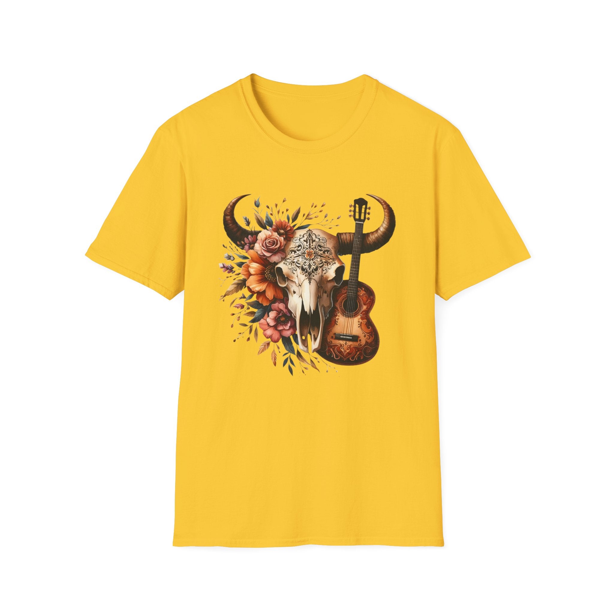 Western Skull Unisex Soft style T-Shirt