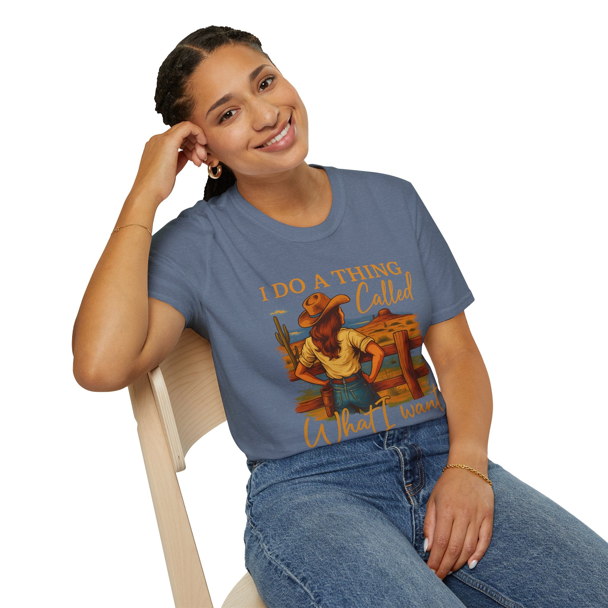 I Do A Thing Called What I Want-  Soft-style T-Shirt