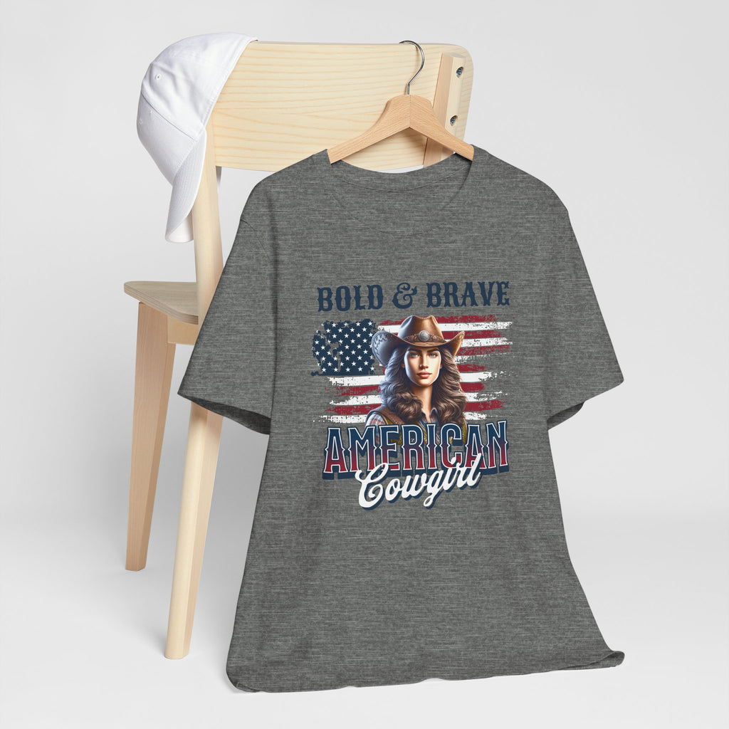 Bold & Brave American Cowgirl Unisex Jersey Short Sleeve Tee