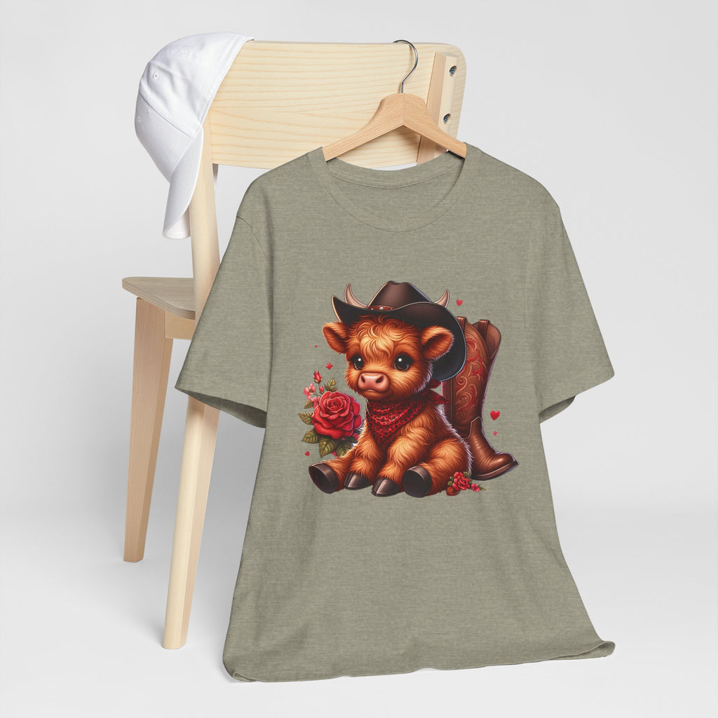 Baby Highland Cow Unisex Jersey Short Sleeve Tee