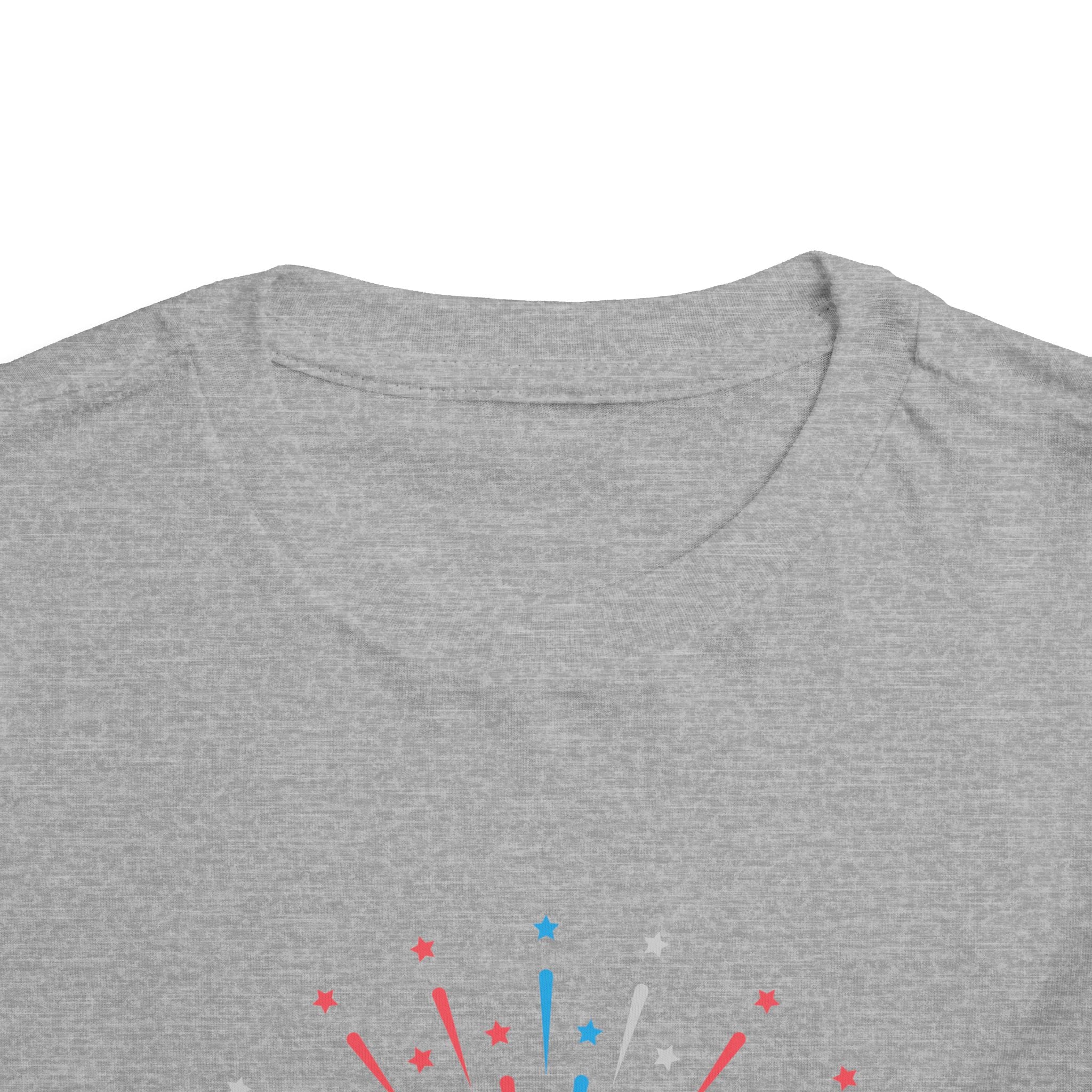 Cupcake with Fireworks Toddler Tee | 2T-5T
