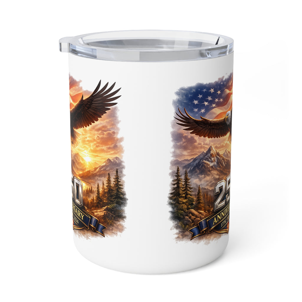250 Year America Anniversary Insulated Coffee Mug, 10oz