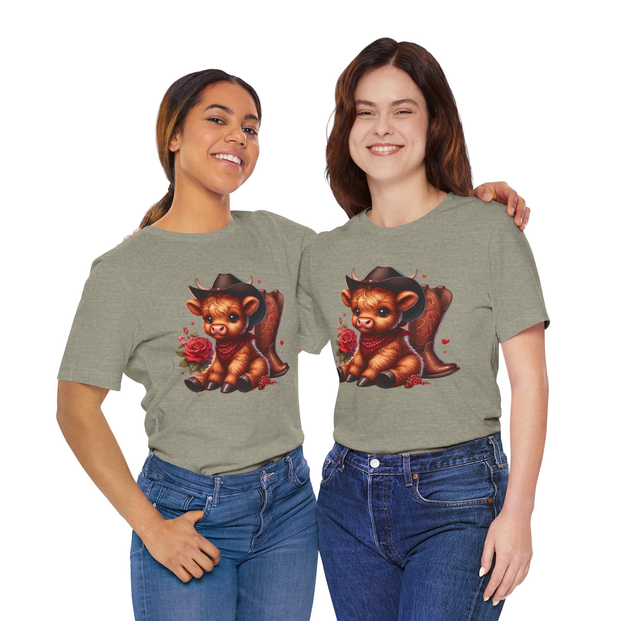Baby Highland Cow Unisex Jersey Short Sleeve Tee