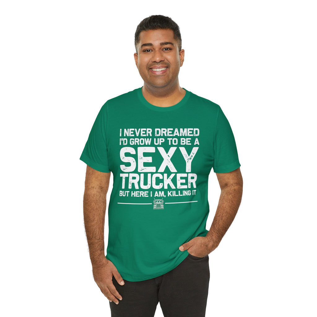 Funny Truck Driver Tee for Trucker Women — Women’s Trucker Shirt