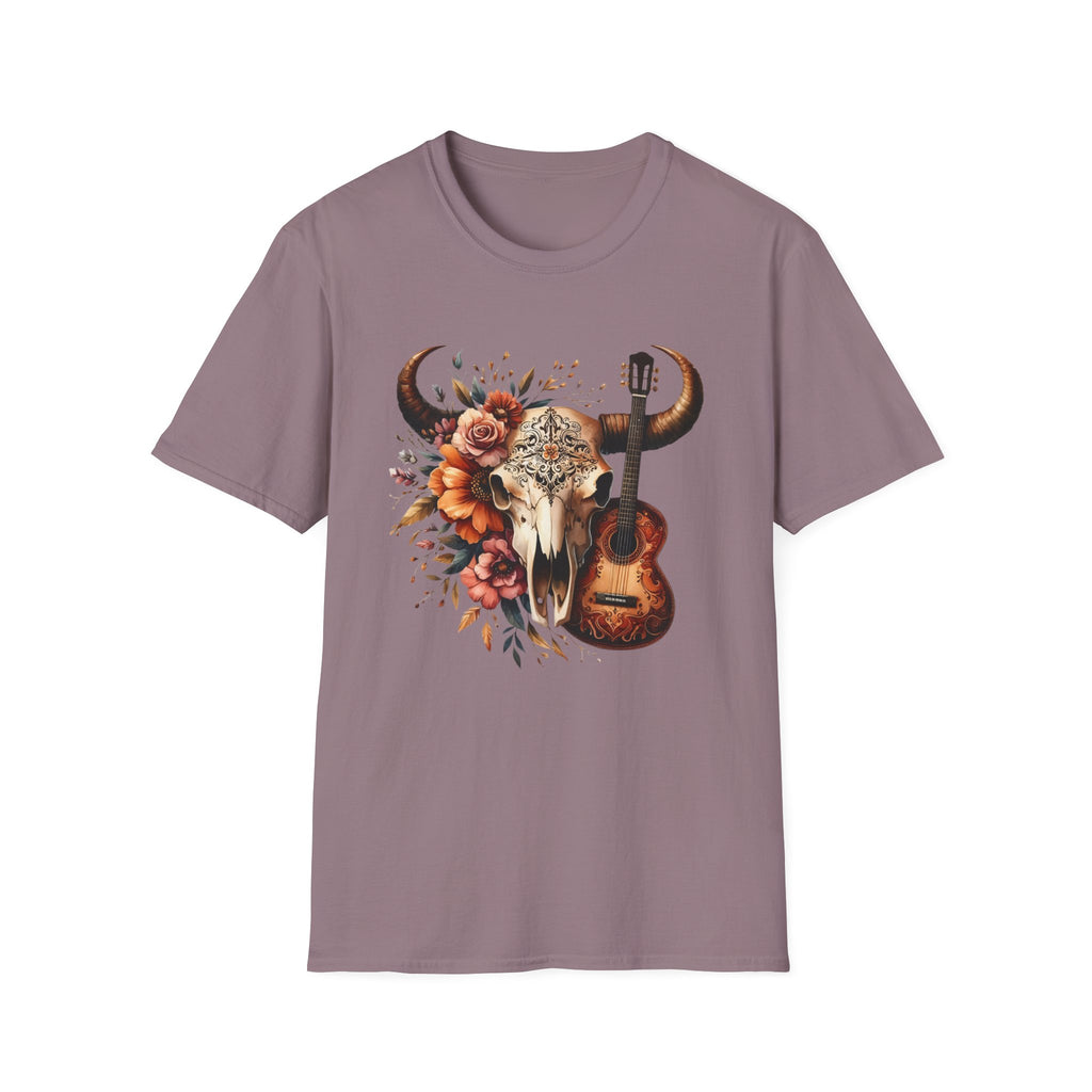 Western Skull Unisex Soft style T-Shirt