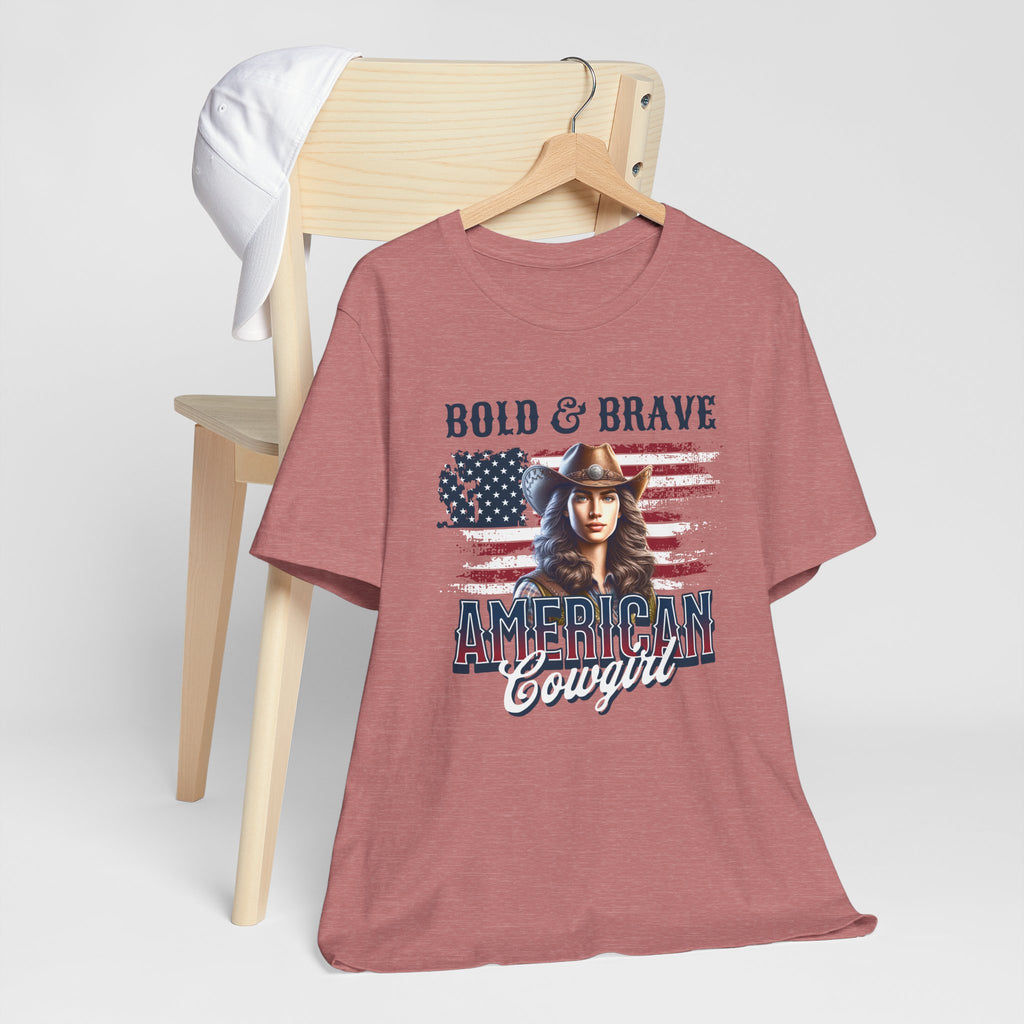 Bold & Brave American Cowgirl Unisex Jersey Short Sleeve Tee