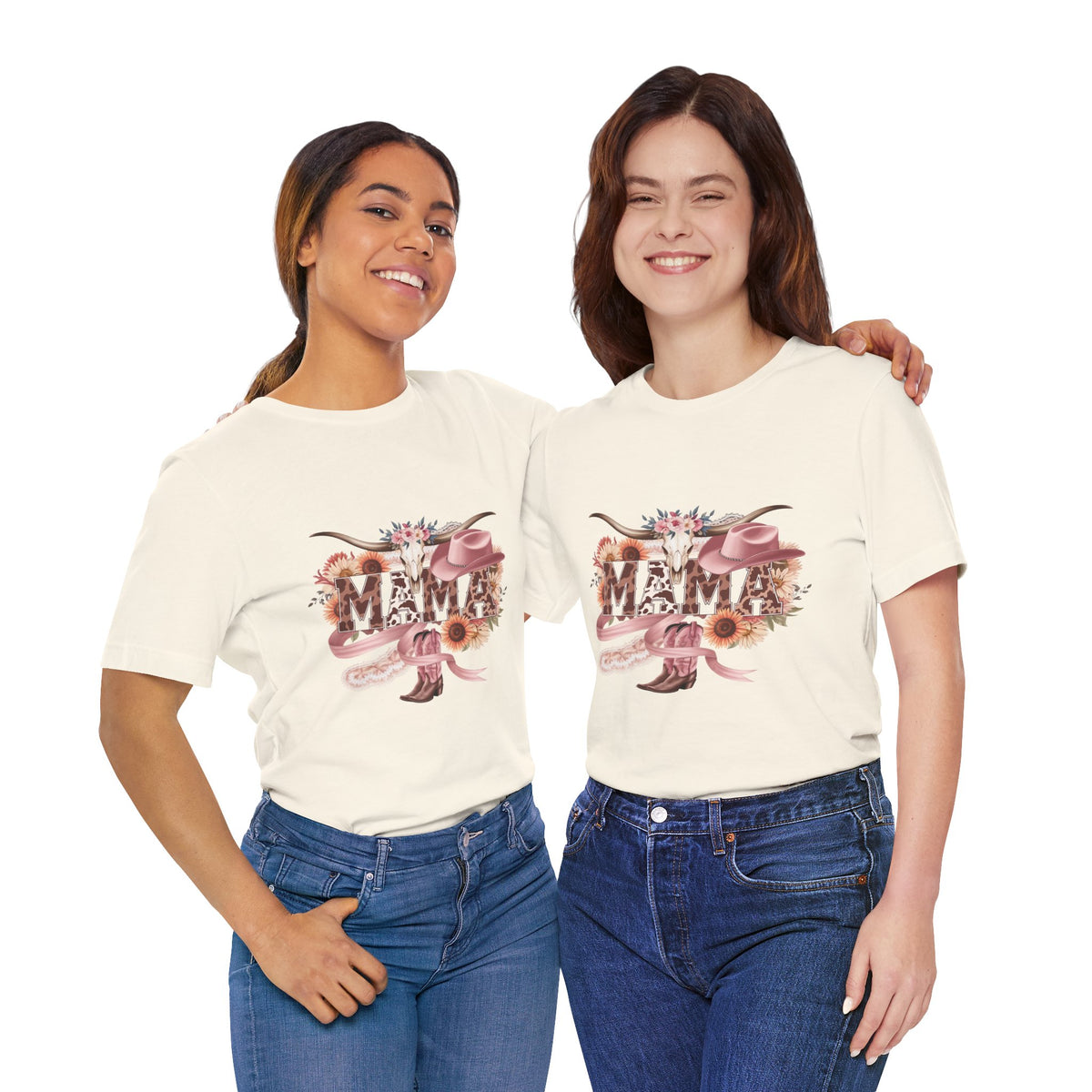 Western 'MAMA' Jersey Tee — Mama Graphic T-Shirt
