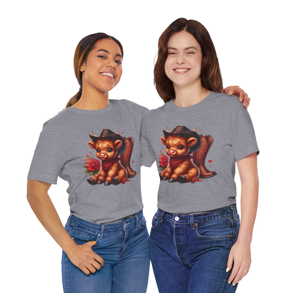 Baby Highland Cow Unisex Jersey Short Sleeve Tee