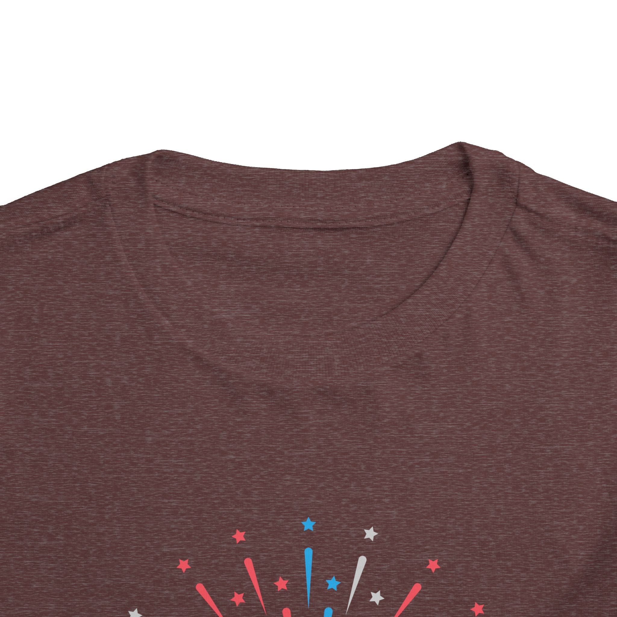 Cupcake with Fireworks Toddler Tee | 2T-5T