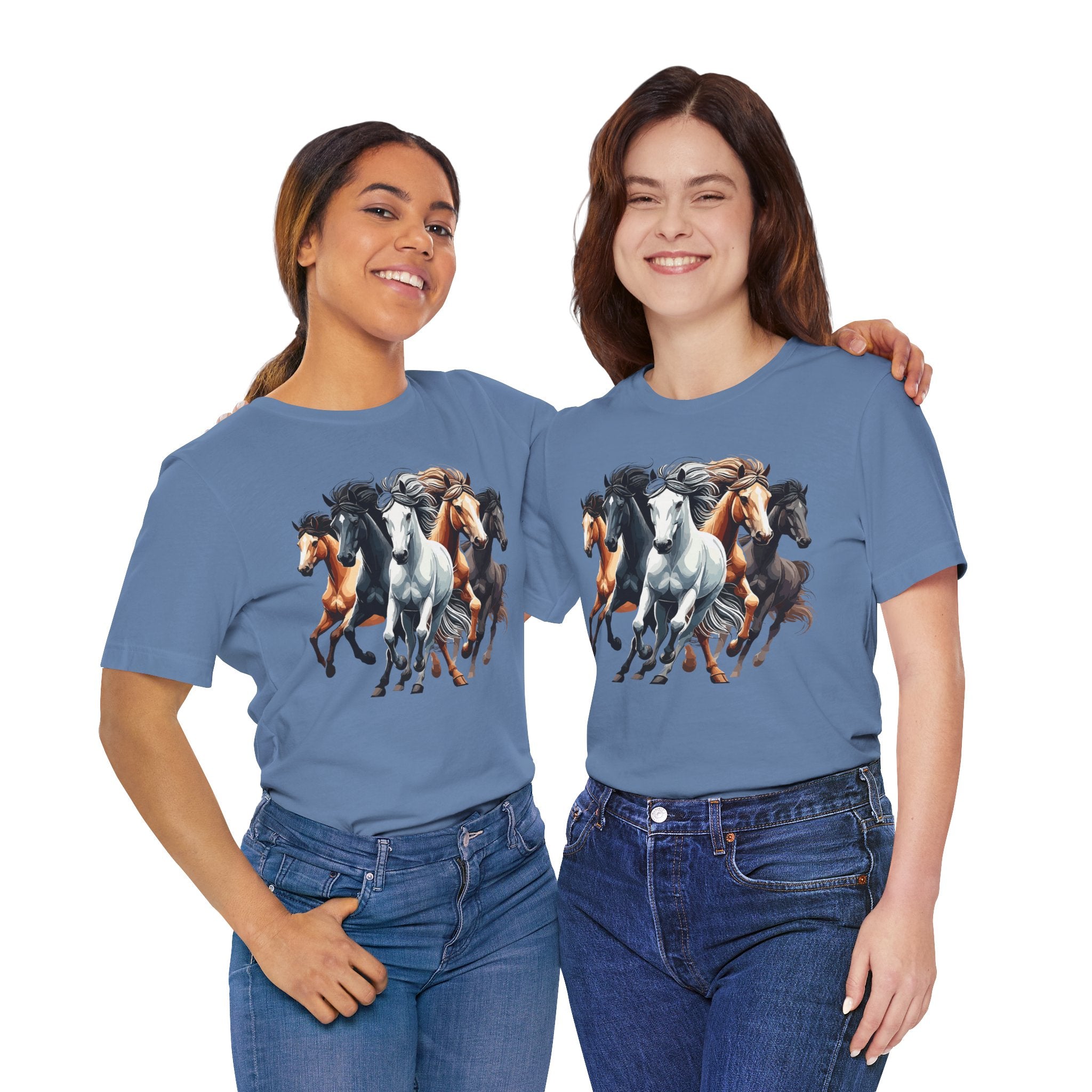Wild Horse Western Tee — Custom Rodeo-Inspired Graphic T-Shirt