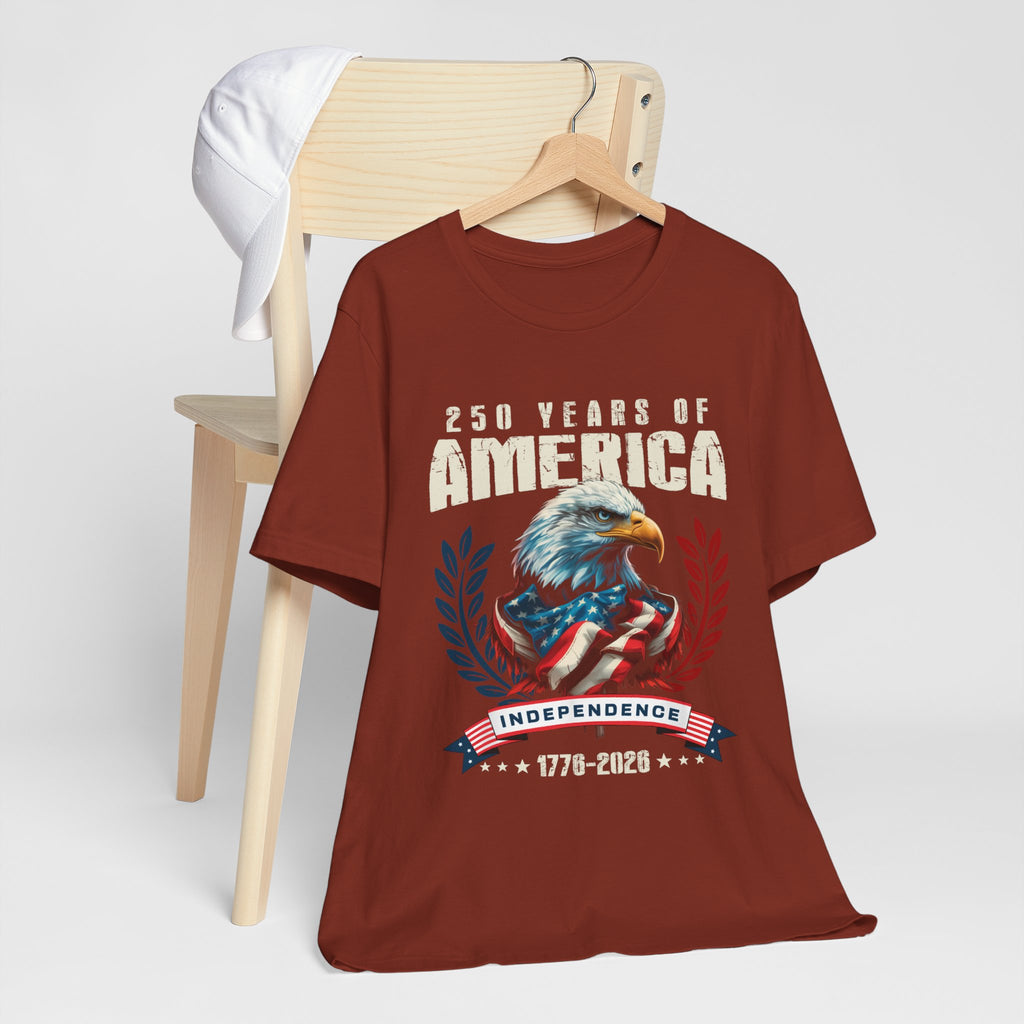 250 Years of America 1776–2026 Tee — Bicentennial Commemorative T-Shirt