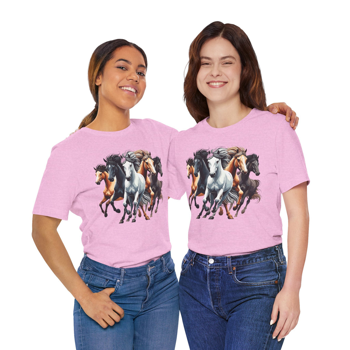 Wild Horse Western Tee — Custom Rodeo-Inspired Graphic T-Shirt