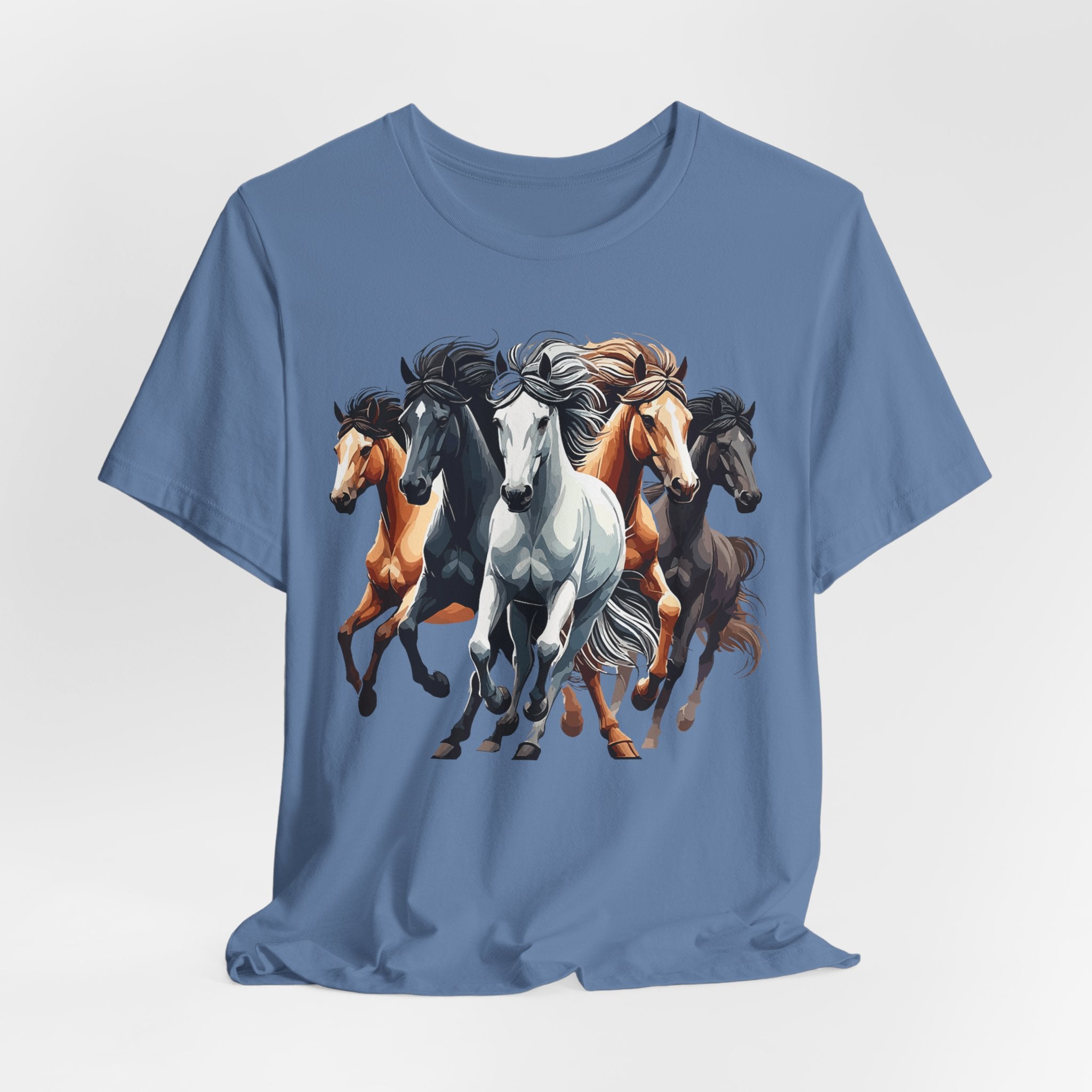 Wild Horse Western Tee — Custom Rodeo-Inspired Graphic T-Shirt
