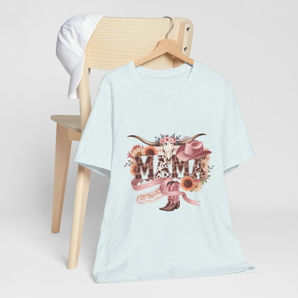 Western 'MAMA' Jersey Tee — Mama Graphic T-Shirt