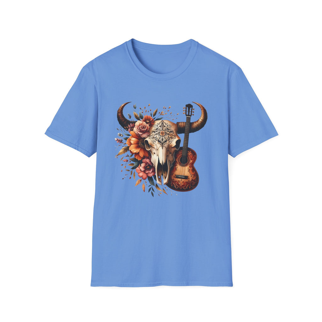 Western Skull Unisex Soft style T-Shirt