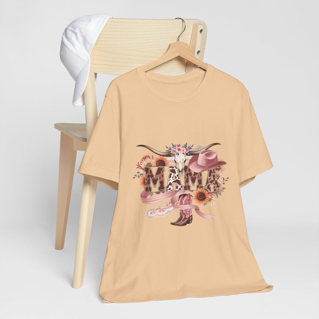 Western 'MAMA' Jersey Tee — Mama Graphic T-Shirt