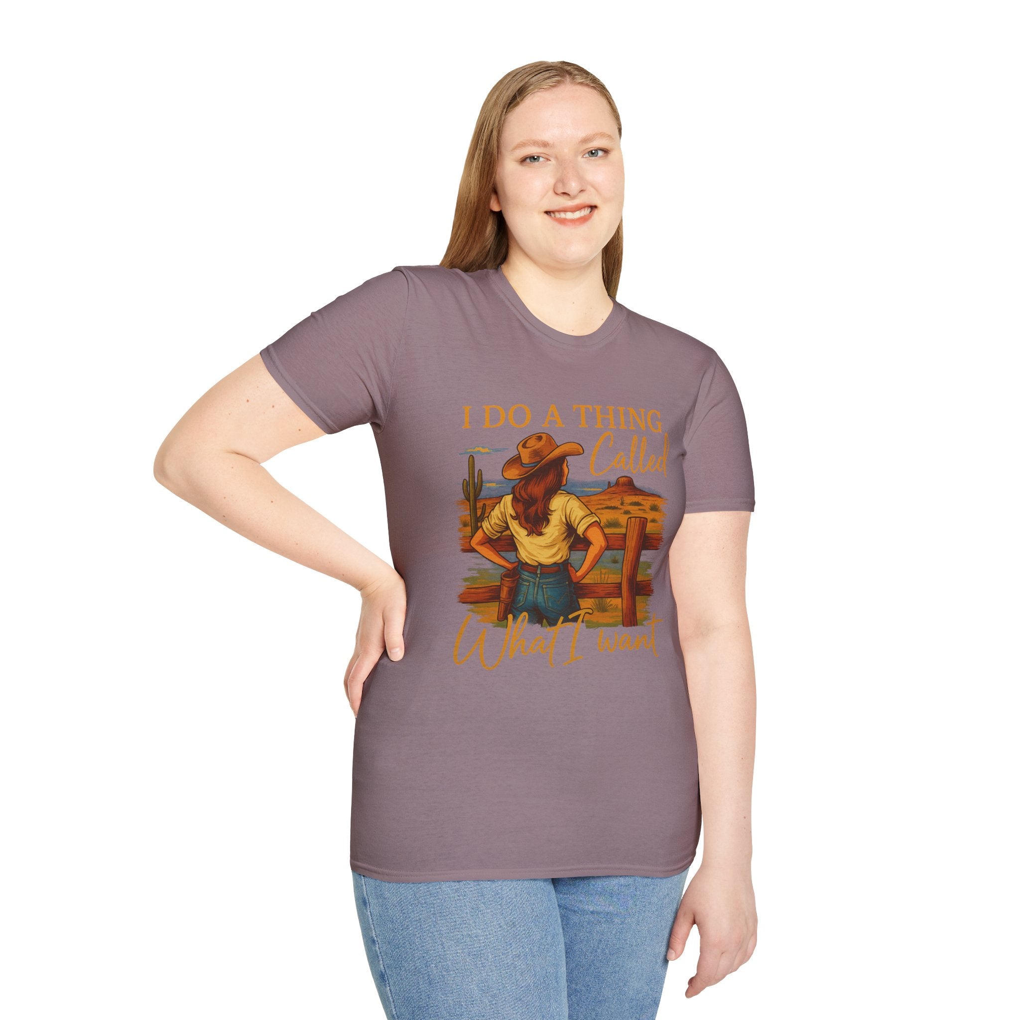 I Do A Thing Called What I Want-  Soft-style T-Shirt