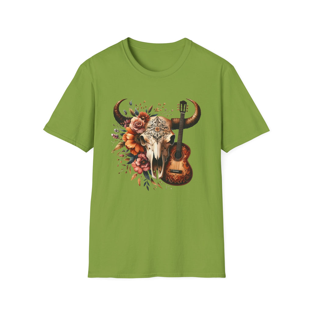 Western Skull Unisex Soft style T-Shirt