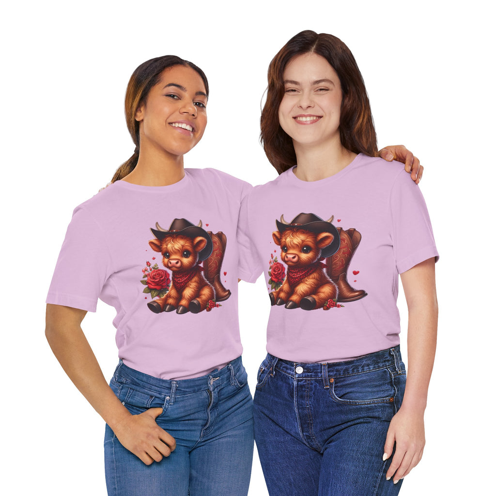 Baby Highland Cow Unisex Jersey Short Sleeve Tee