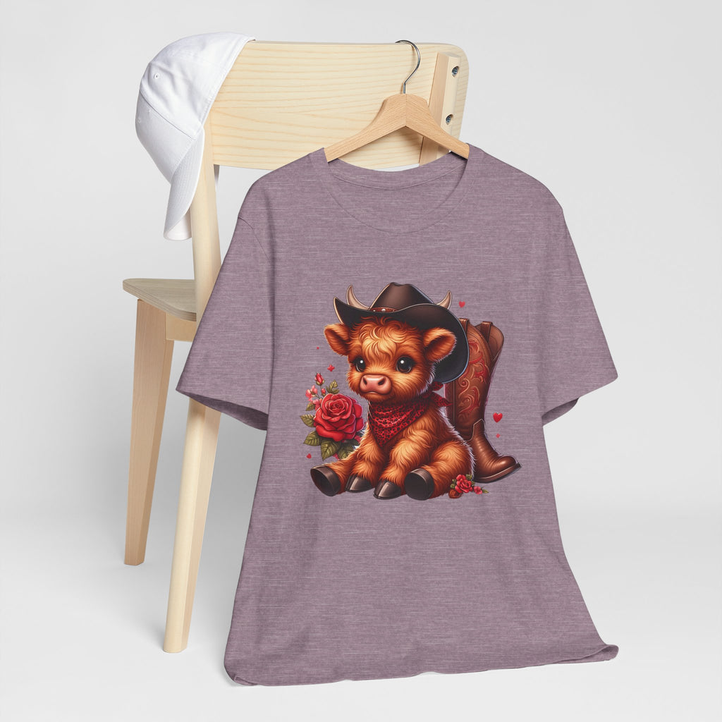Baby Highland Cow Unisex Jersey Short Sleeve Tee