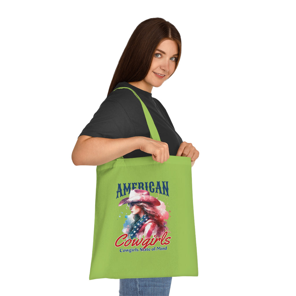 America Cowgirls Cotton Tote
