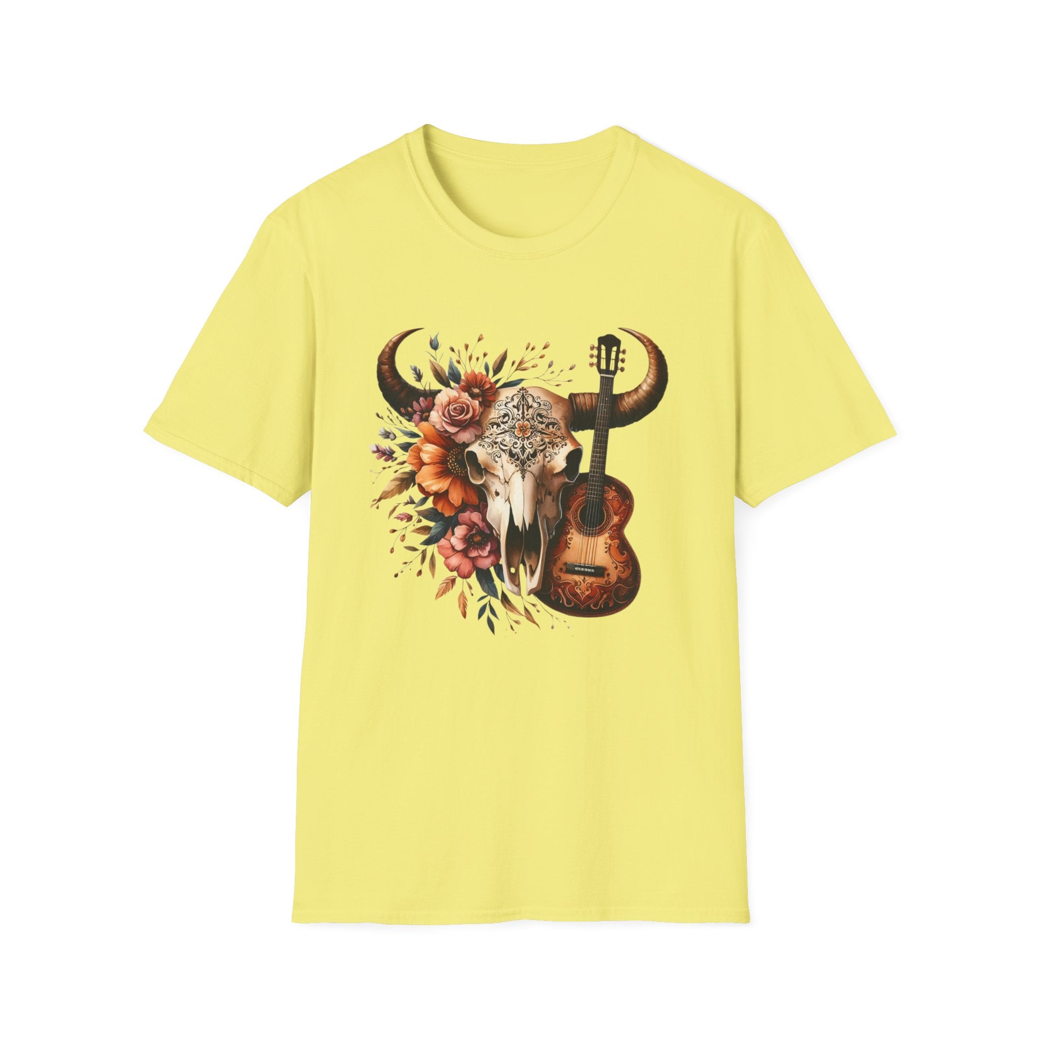 Western Skull Unisex Soft style T-Shirt