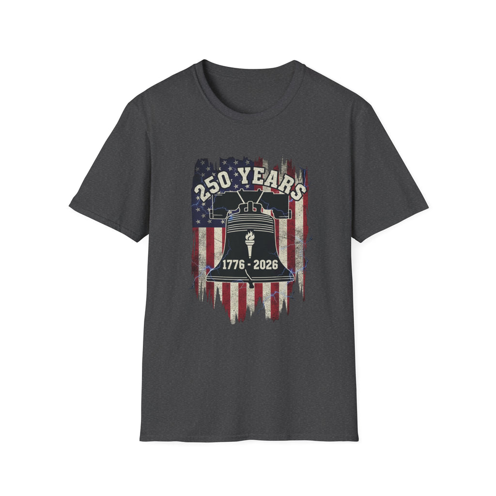 1776 To 2026 250 Years of America Unisex Softstyle T-Shirt