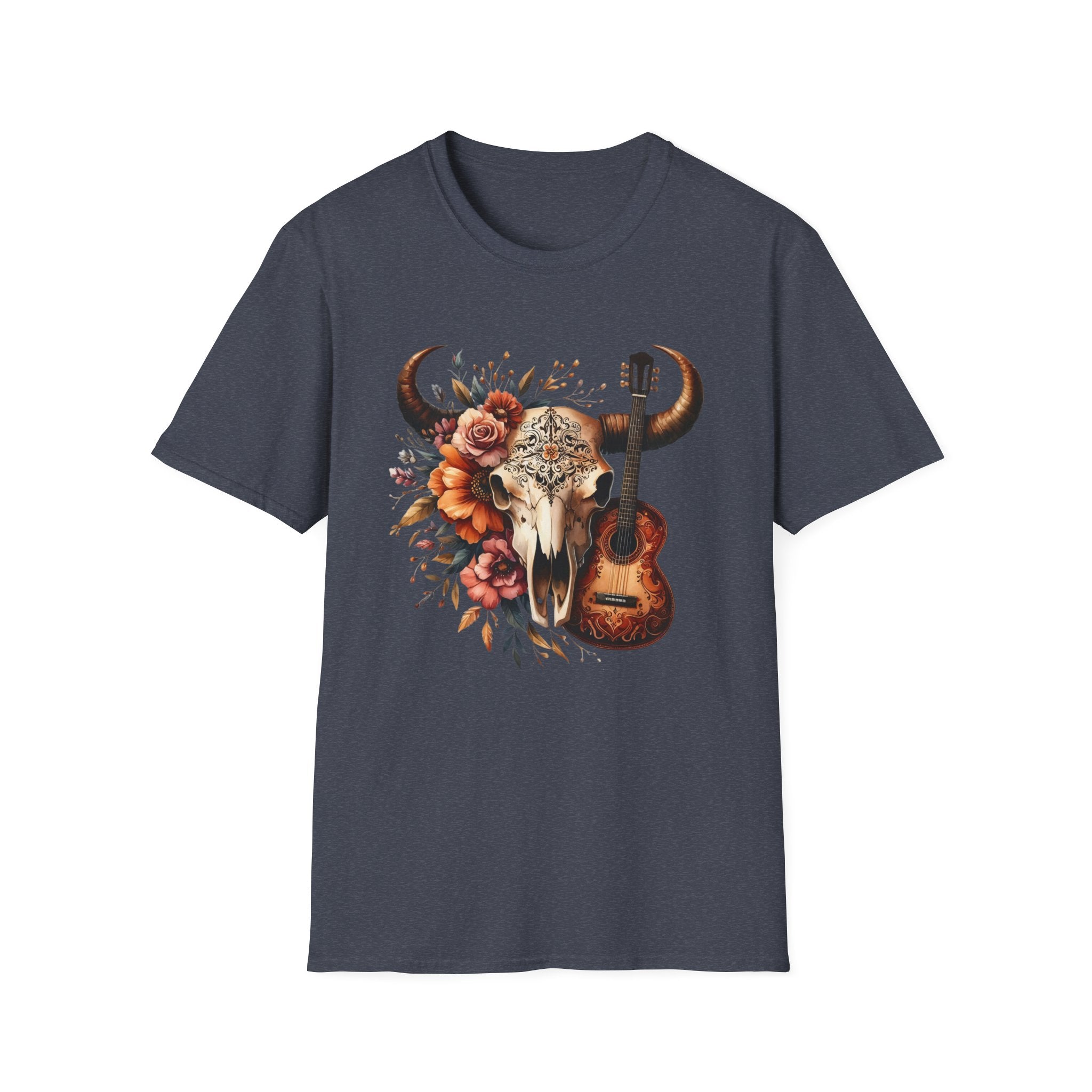 Western Skull Unisex Soft style T-Shirt