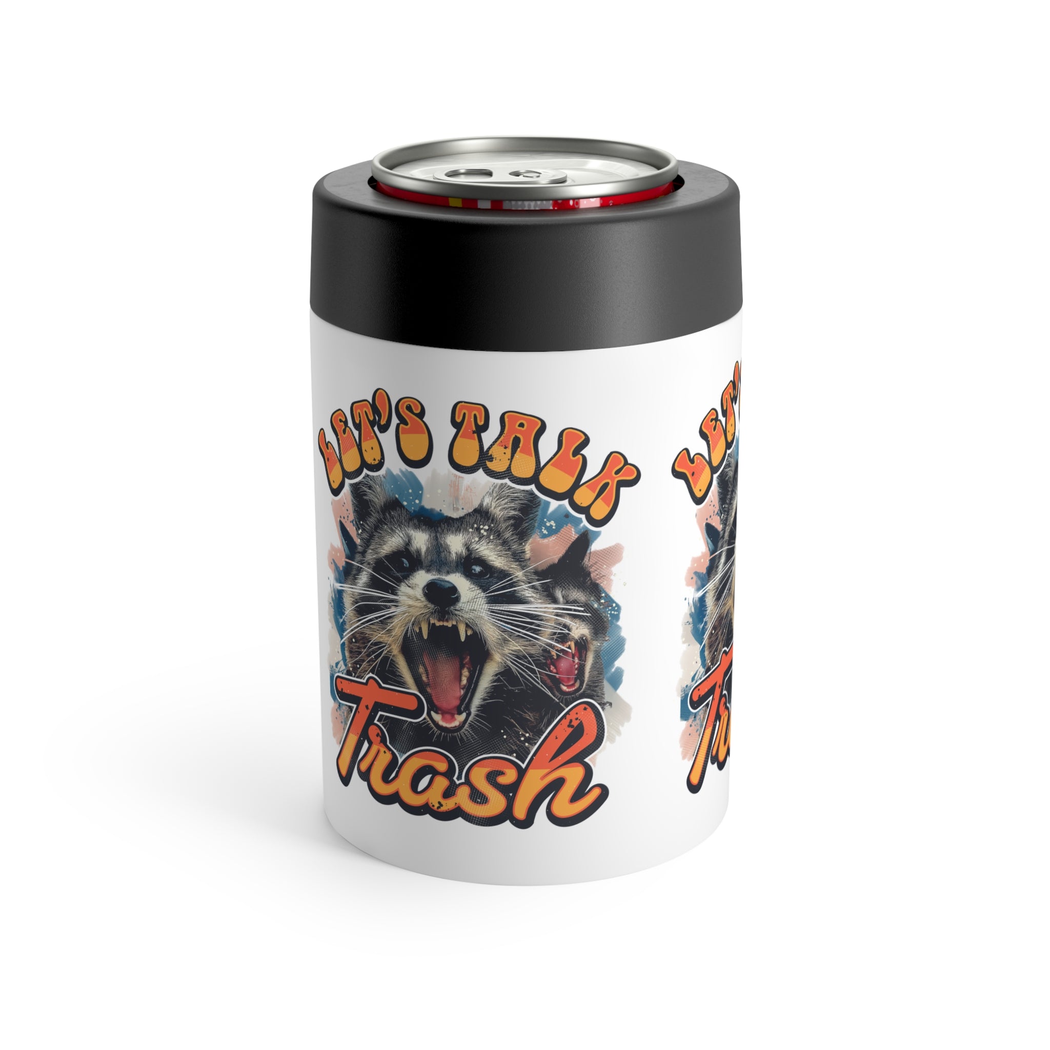 Can Holder — "Let's Talk Trash" Beer Can Holder