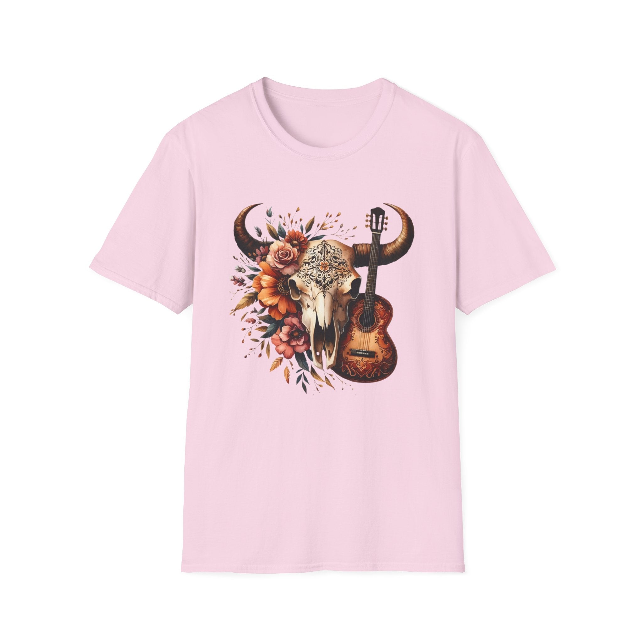 Western Skull Unisex Soft style T-Shirt