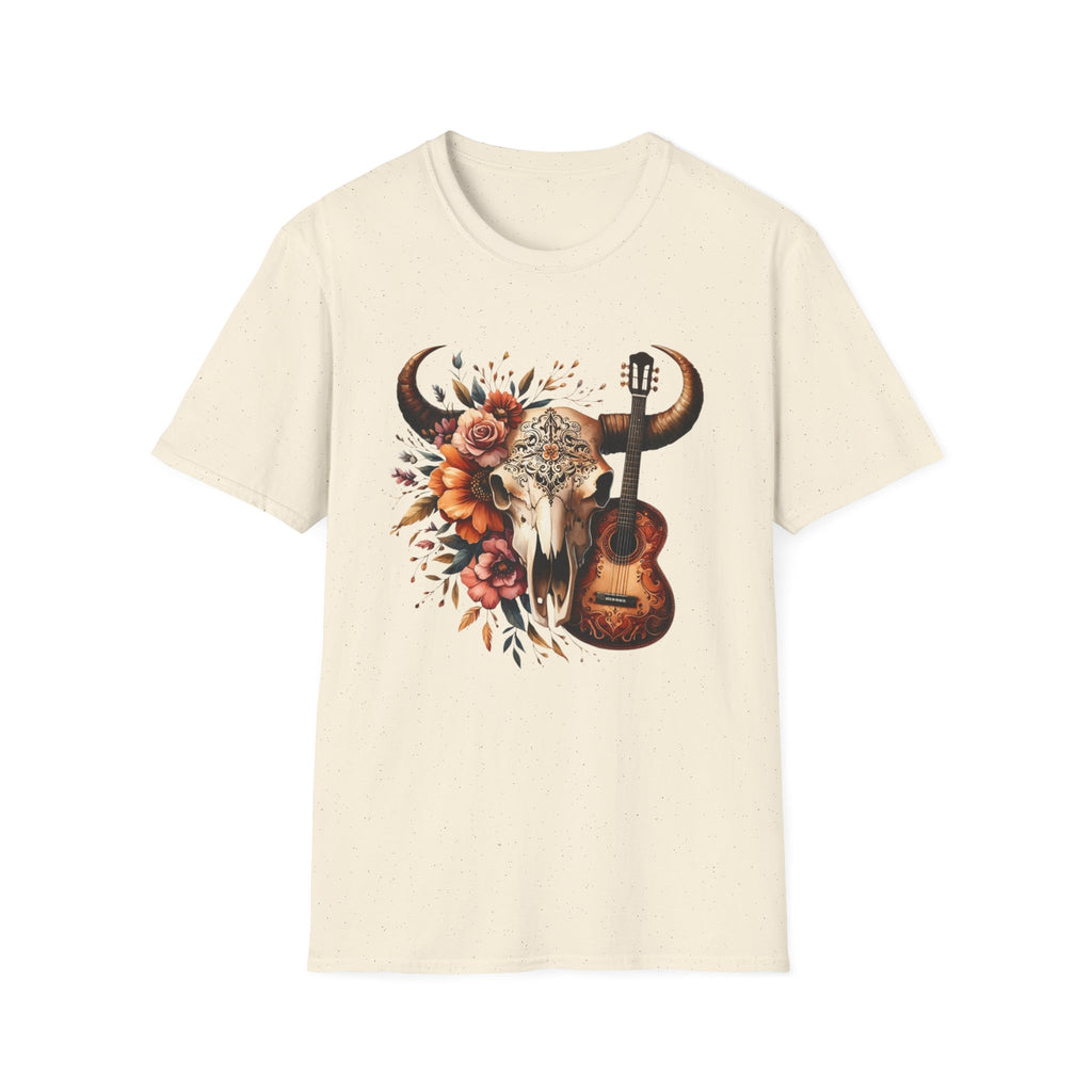 Western Skull Unisex Soft style T-Shirt