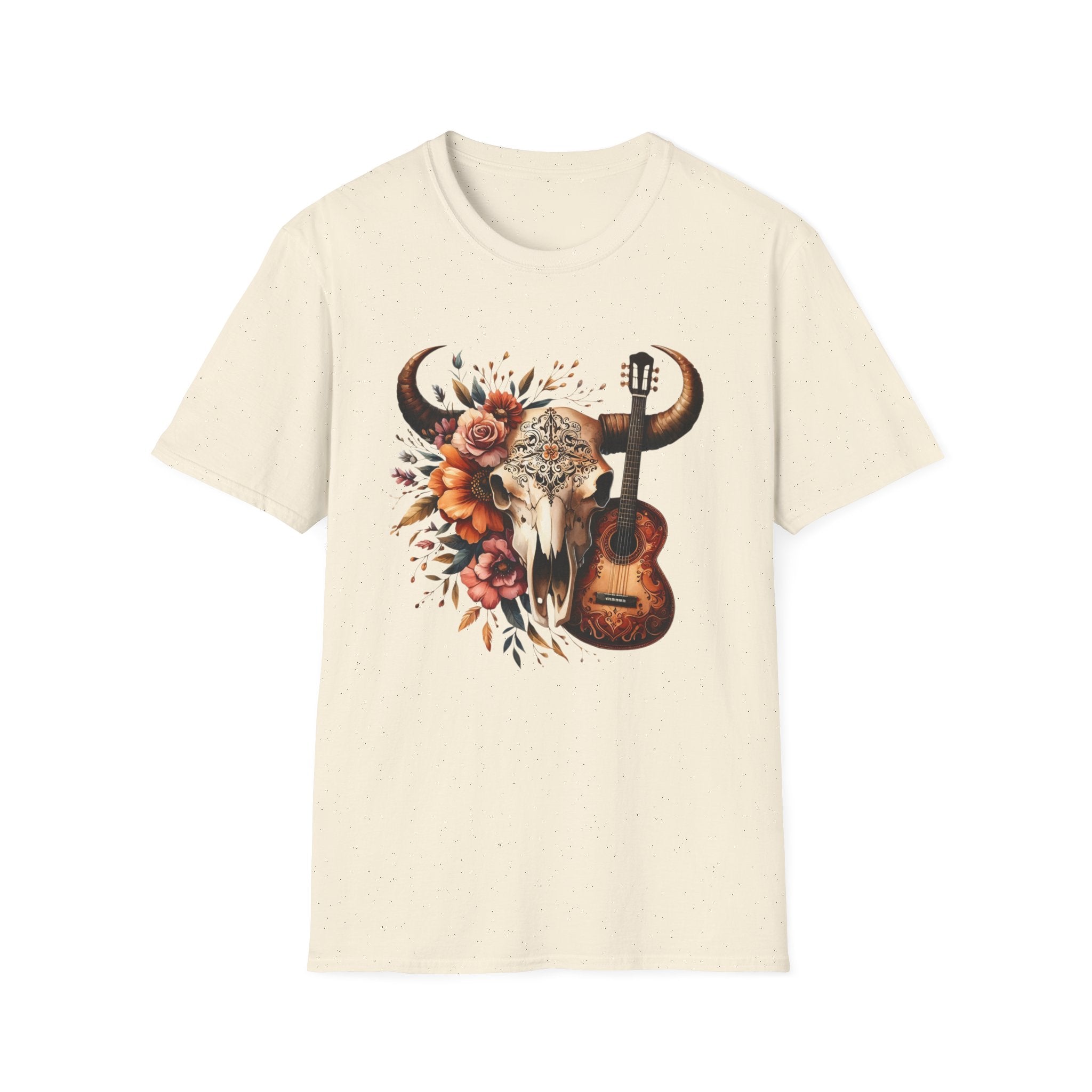 Western Skull Unisex Soft style T-Shirt
