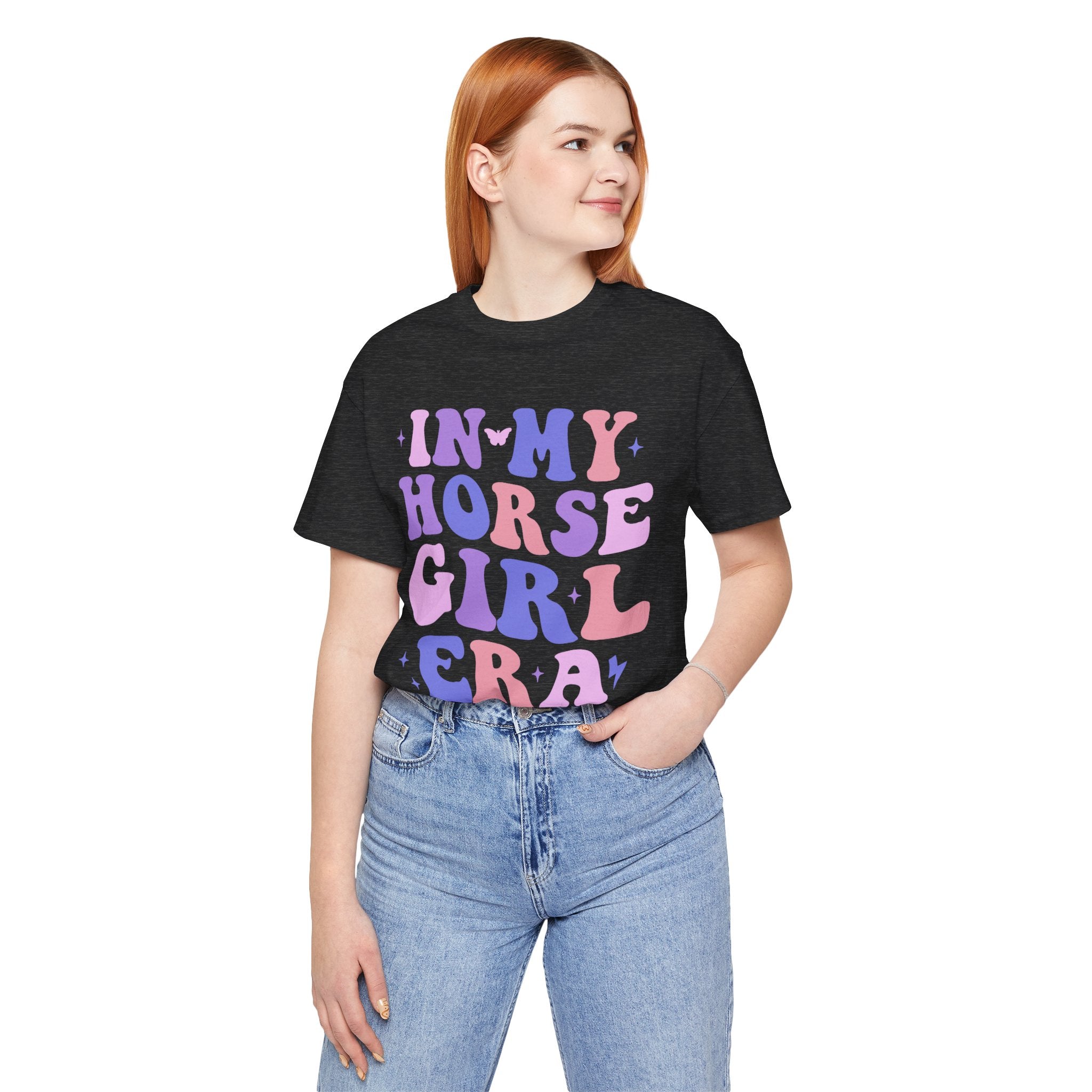In My Horse Girl Era T-Shirt — Custom Western Tee
