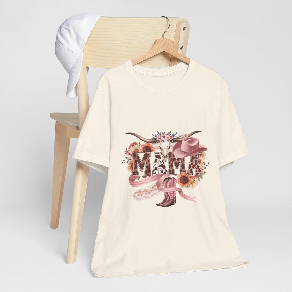 Western 'MAMA' Jersey Tee — Mama Graphic T-Shirt