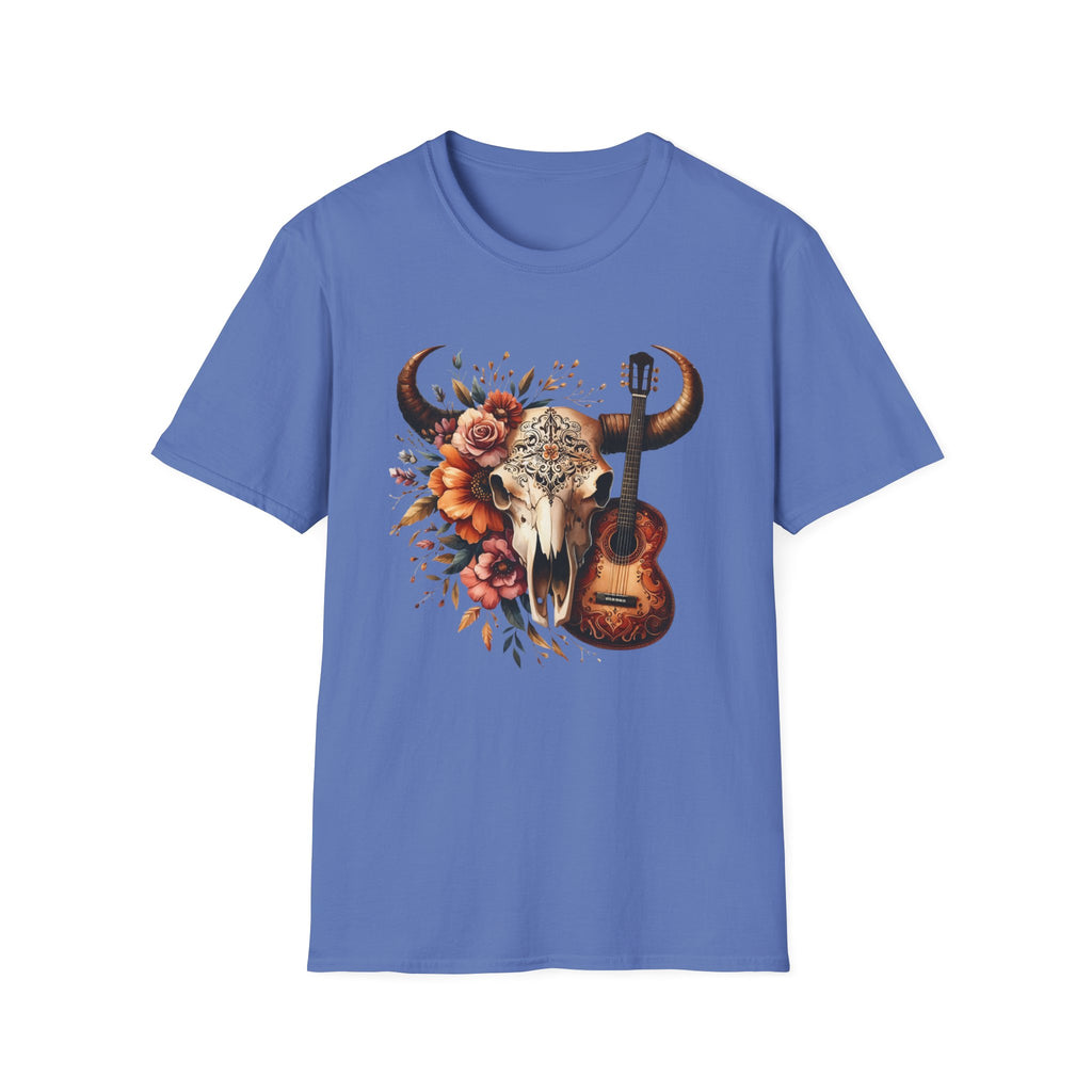 Western Skull Unisex Soft style T-Shirt