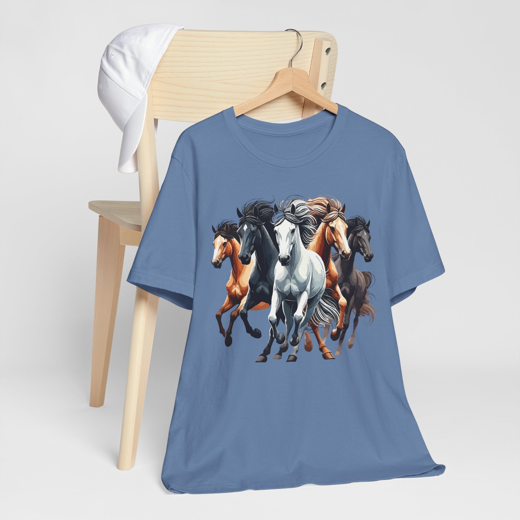 Wild Horse Western Tee — Custom Rodeo-Inspired Graphic T-Shirt
