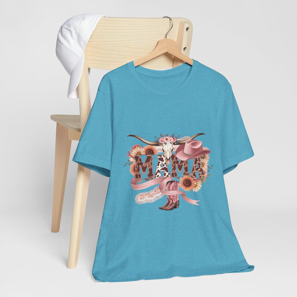 Western 'MAMA' Jersey Tee — Mama Graphic T-Shirt