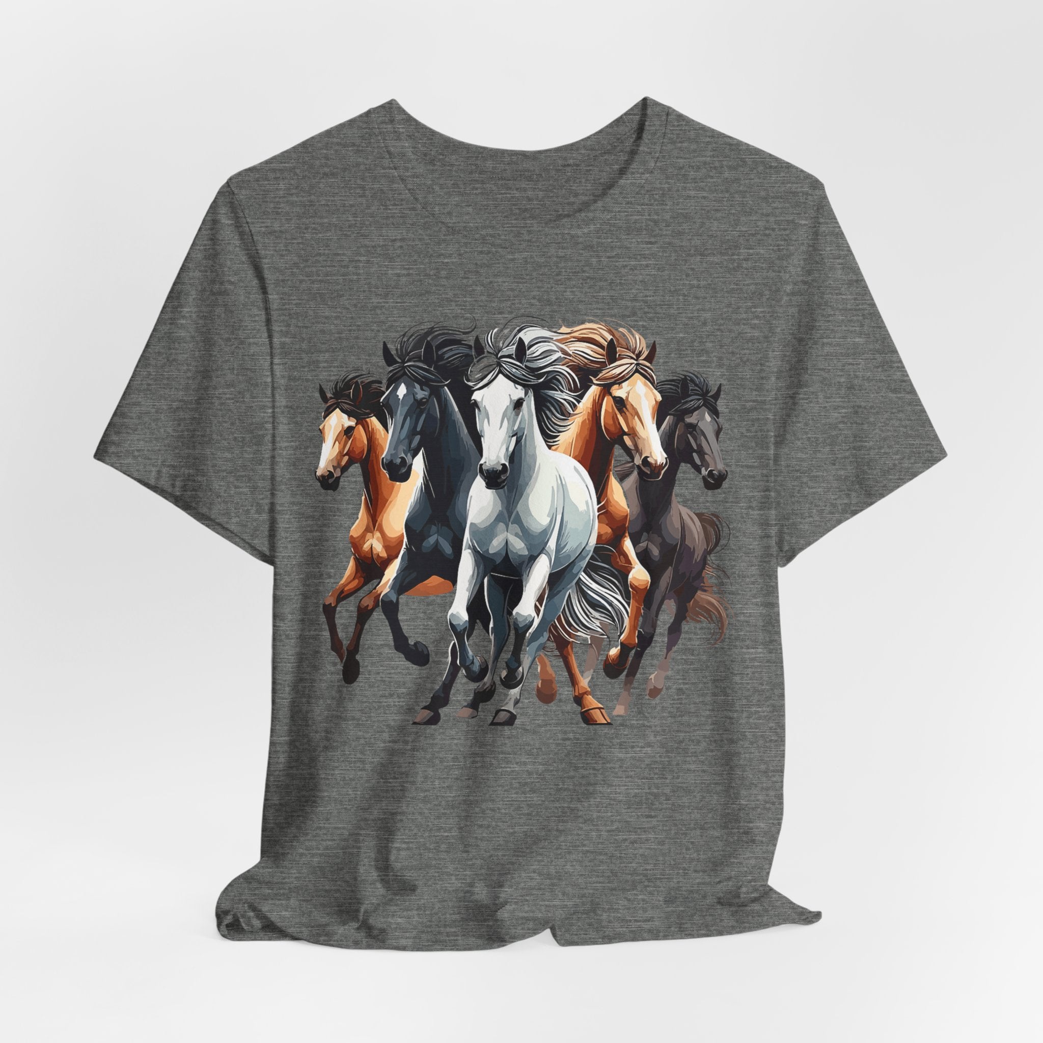 Wild Horse Western Tee — Custom Rodeo-Inspired Graphic T-Shirt