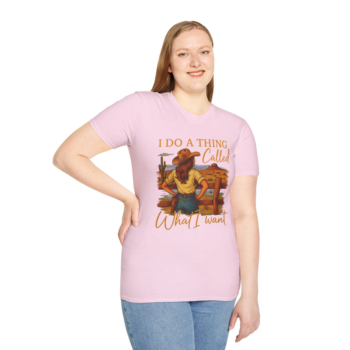 I Do A Thing Called What I Want-  Soft-style T-Shirt