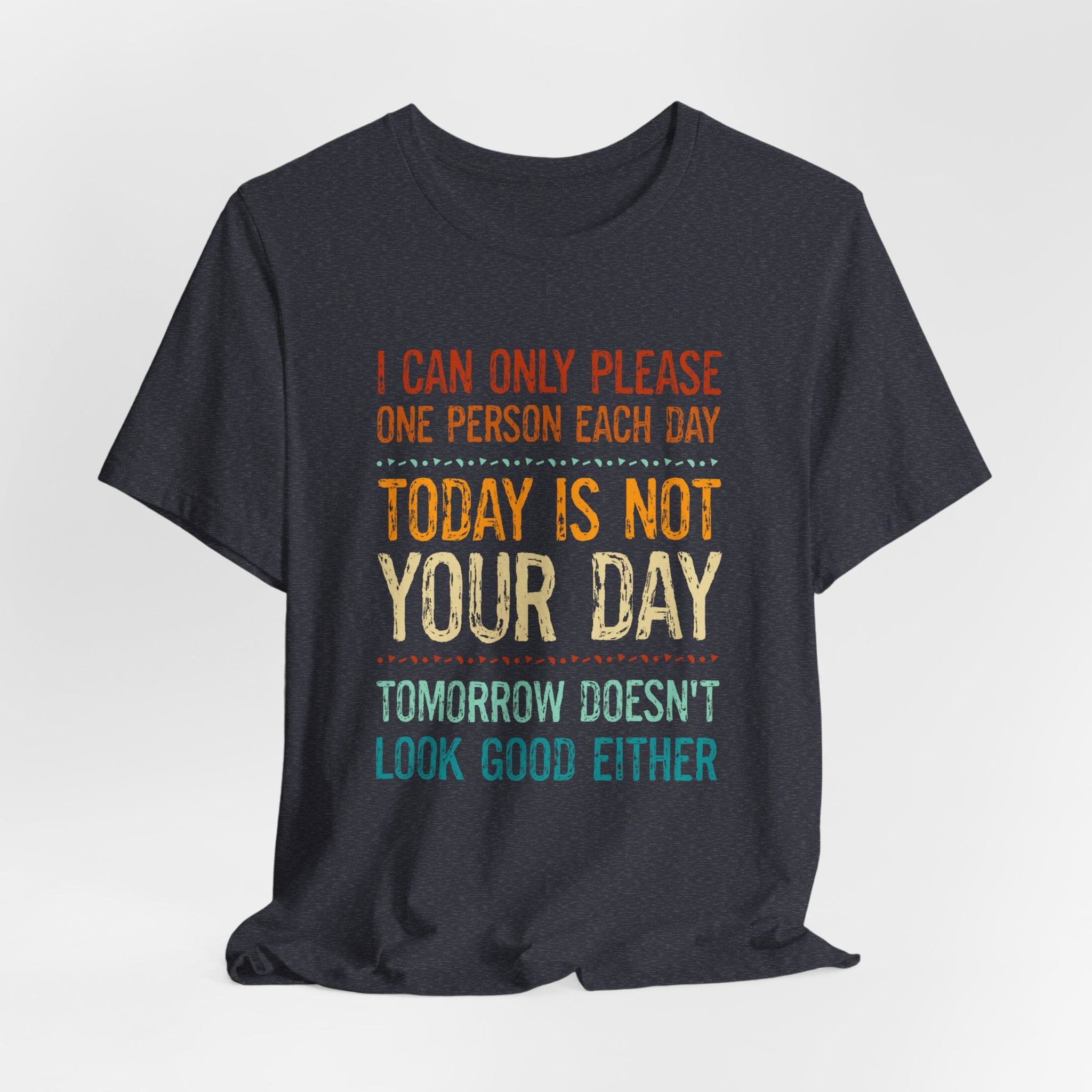 I Can Only Please One Person Each Day T-Shirt — Funny Sarcastic Tee