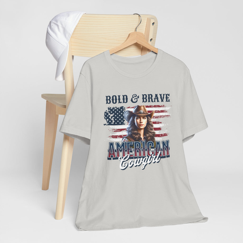 Bold & Brave American Cowgirl Unisex Jersey Short Sleeve Tee