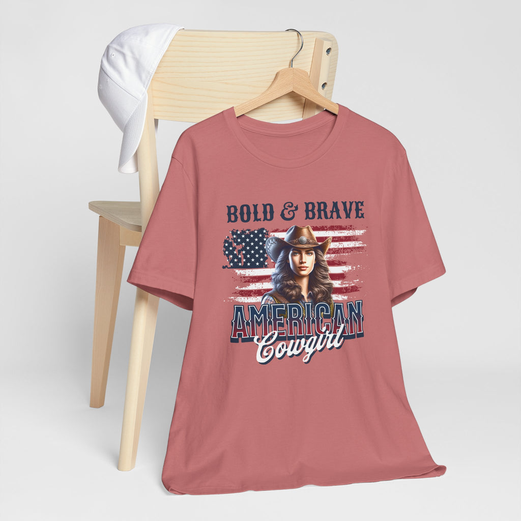 Bold & Brave American Cowgirl Unisex Jersey Short Sleeve Tee