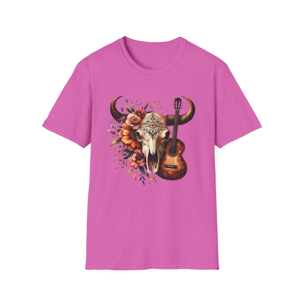 Western Skull Unisex Soft style T-Shirt