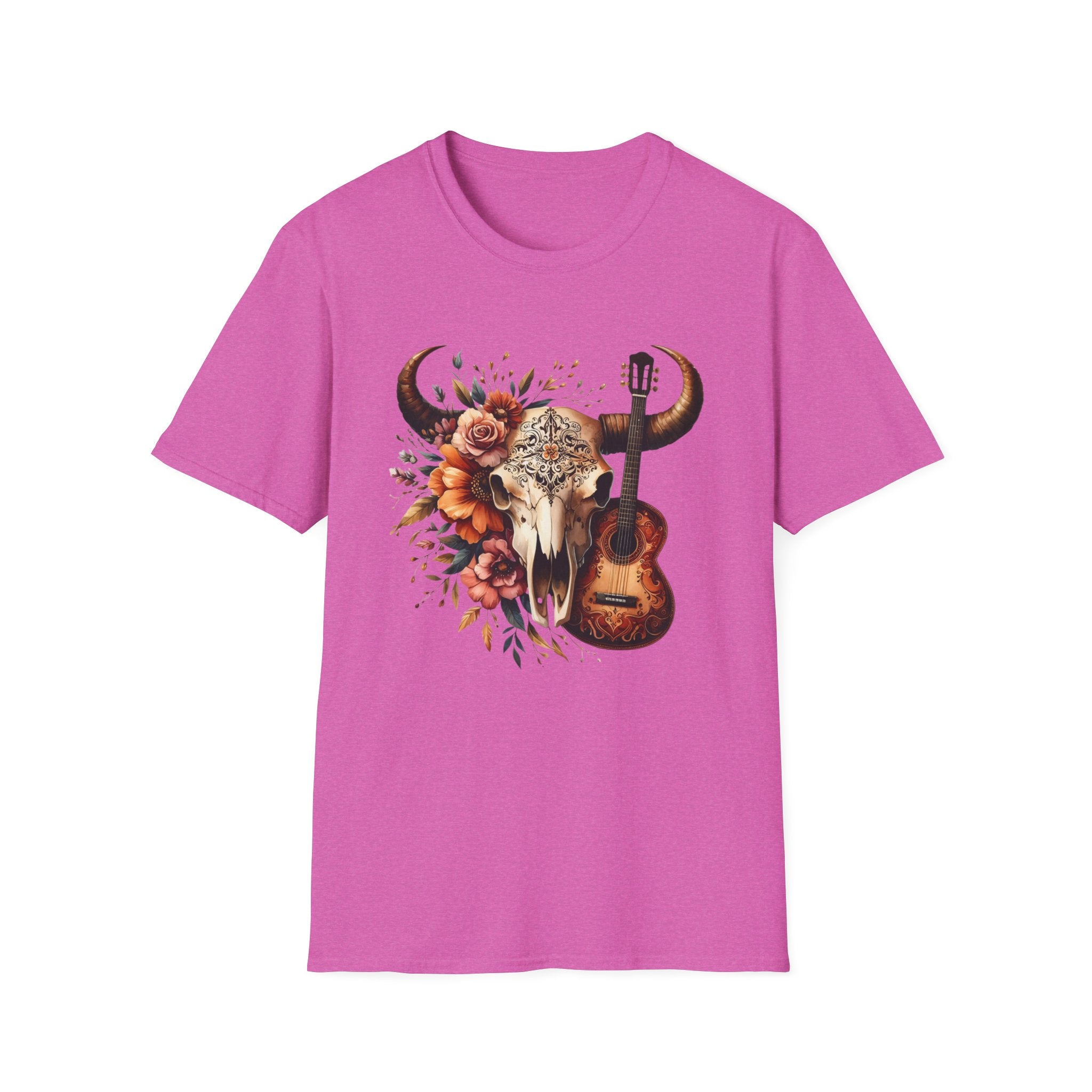 Western Skull Unisex Soft style T-Shirt