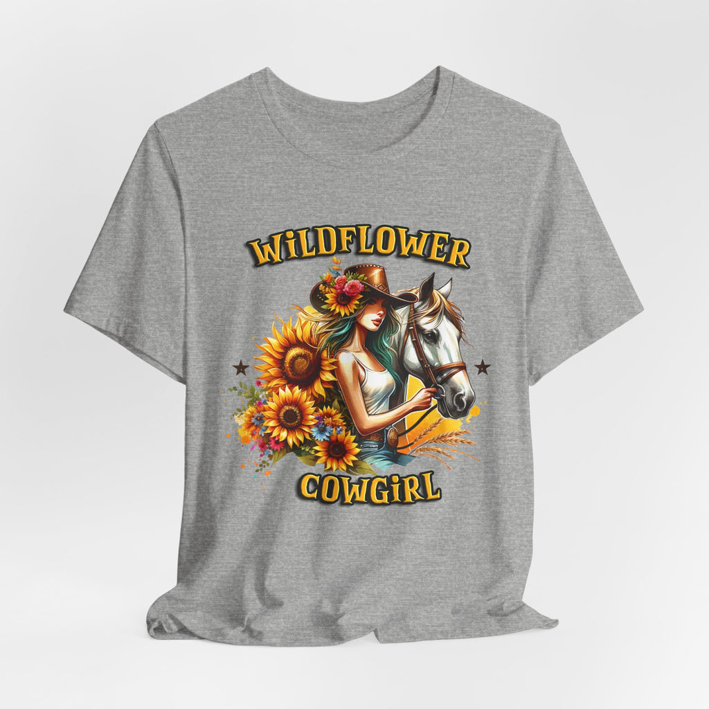 Western Wildflower Girl Jersey Short Sleeve Tee