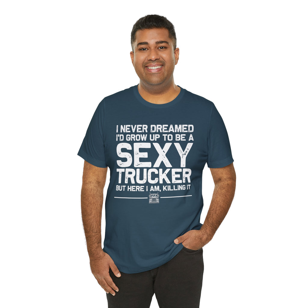 Funny Truck Driver Tee for Trucker Women — Women’s Trucker Shirt